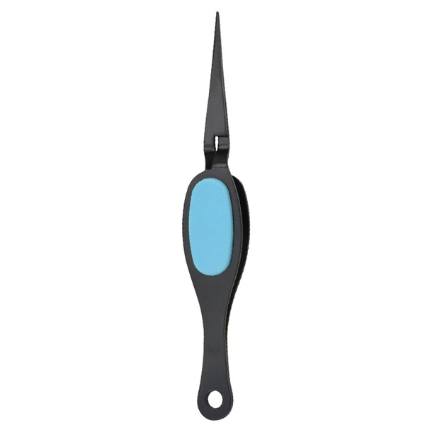 Black straight head (with blue tape)