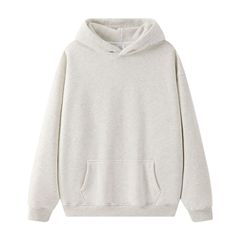 潮牌重ポンド350g帽子のないひもとベルベットの帽子のついたセーターの男性の純色のシンプルでゆるいカジュアルなカップルのフード