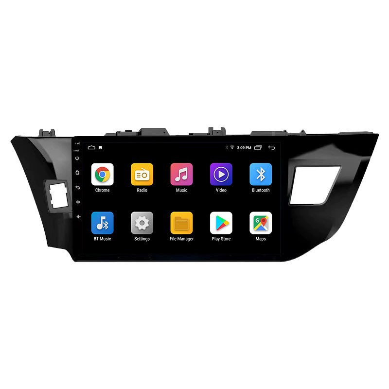 Suitable for 14-17 Toyota Ralink Android large screen Bluetooth navigation GPS reversing image Carplay 2