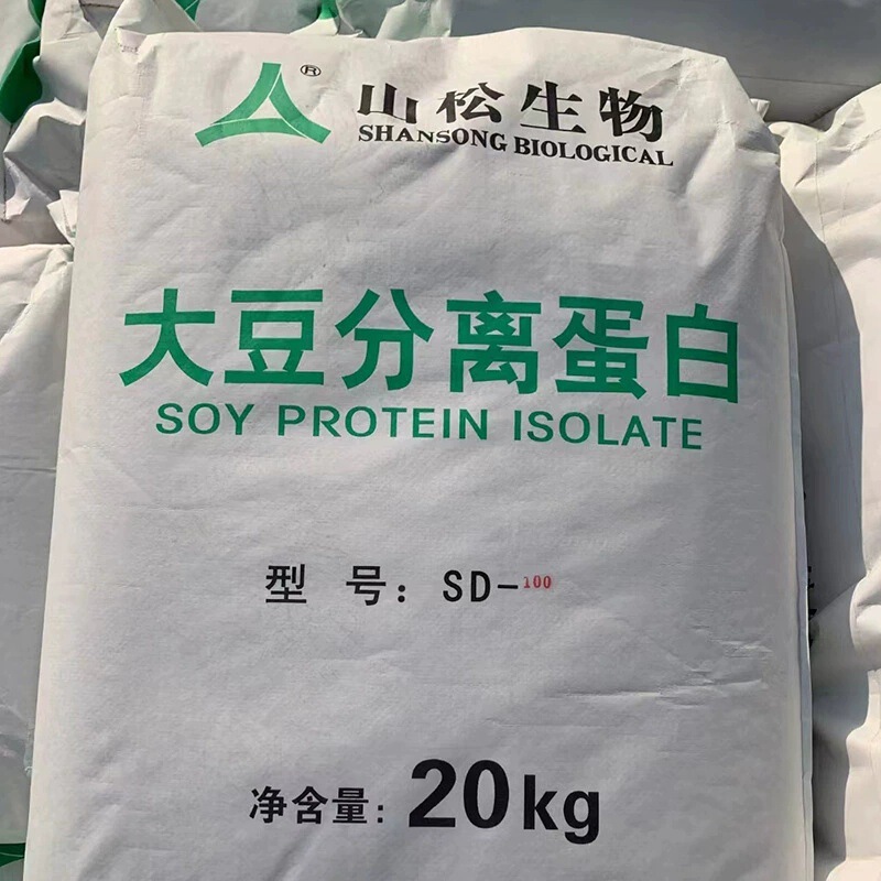 Soy Protein Isolate Food Grade 20kg Bag Nutritional Fortifier Sd-100 Model Soy Protein Isolate Powder
