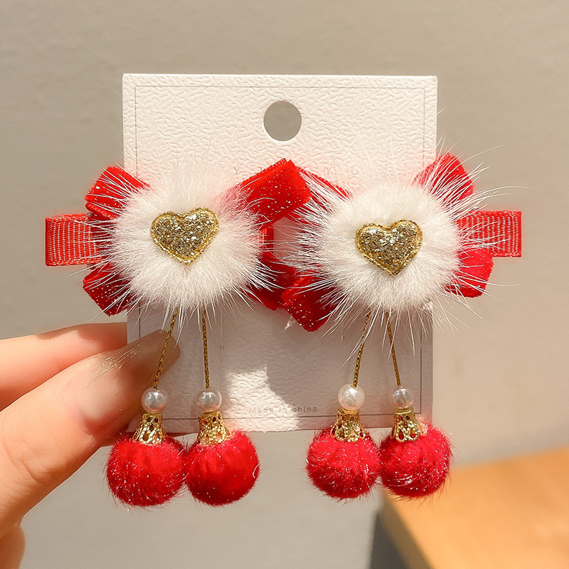 16 ¿ love red hair Ball Bowling Duck mouth clip