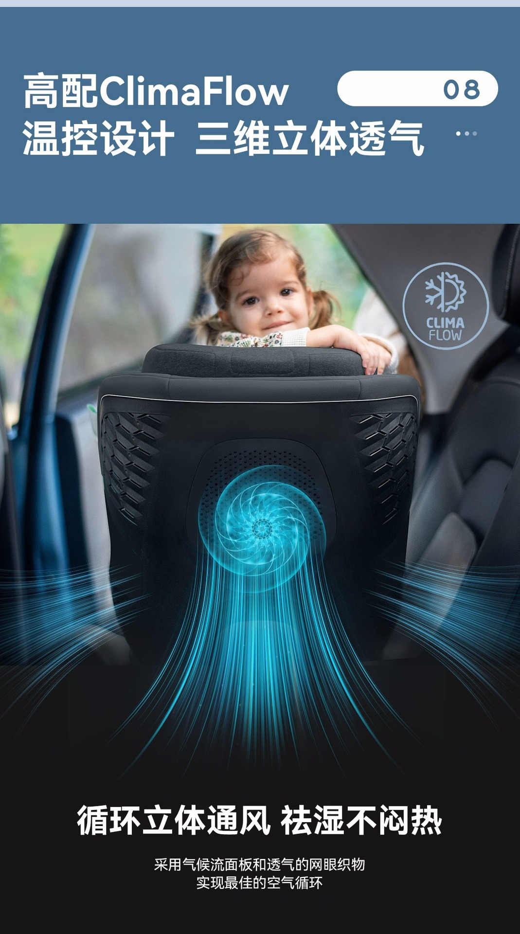 Maxicosi Michael Suitable Mica360 Pro Child Safety Seat Rotating Newborn Reclining Car Seat
