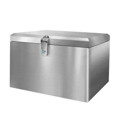 Motorcycle trunk: Waterproof Delivery Box Universal - thickened-534030-stainless-steel-lock