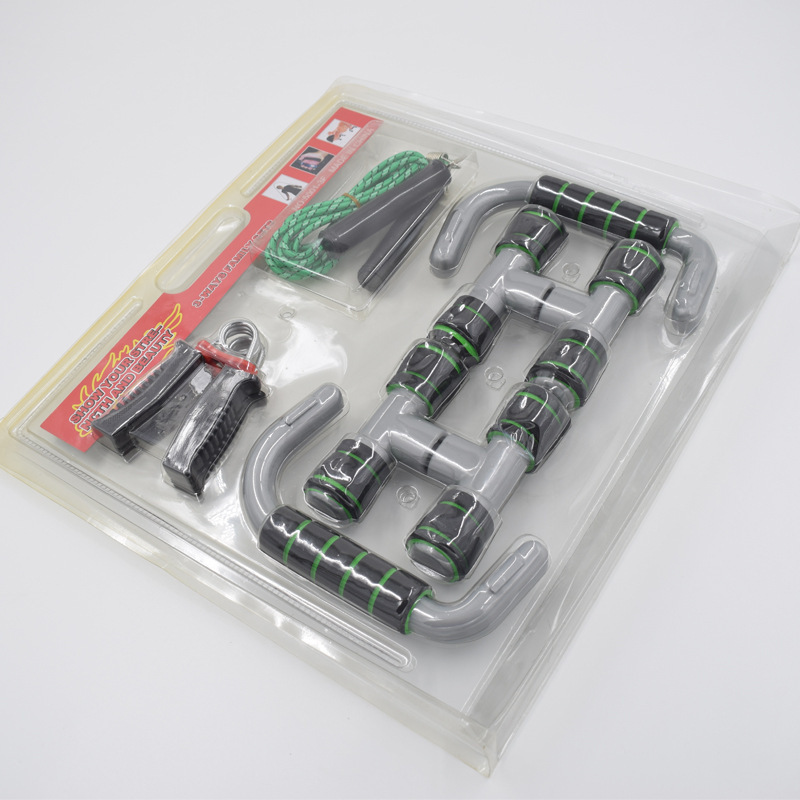 Transfronterizos de tres piezas de equipo de fitness tipo I soporte de push-up fuerza sólida empuñadora combinación de fitness familiar