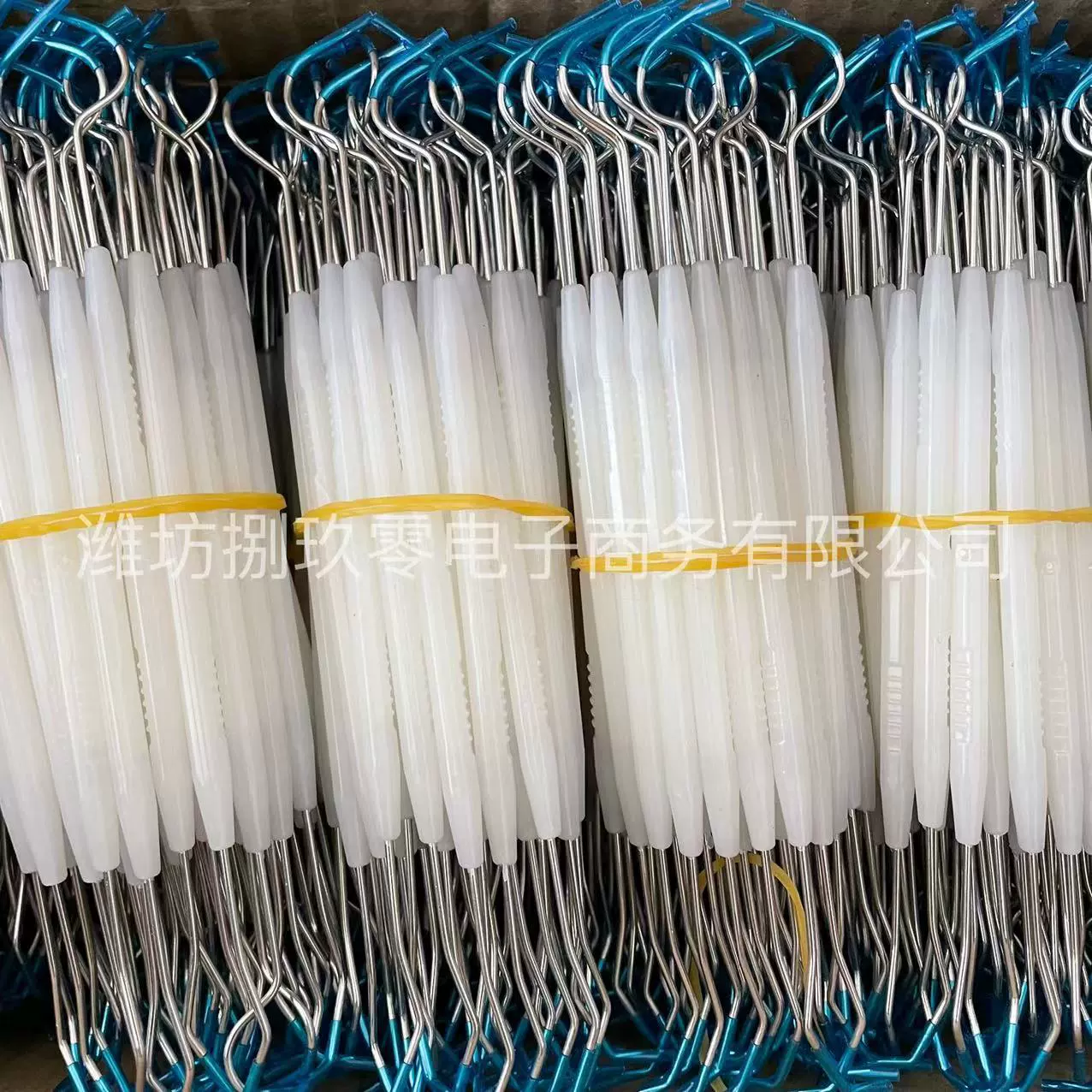 Двуглавый вязание крючком двуглавый крючком Wenwan Diamond Орех очистка крючком из нержавеющей стали вязание крючком оптом