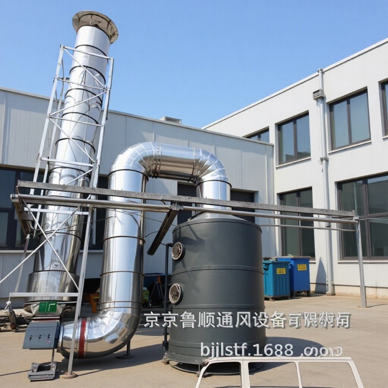 螺旋风管制作加工安装镀锌板通风管道白铁皮风管除尘风管不锈钢管