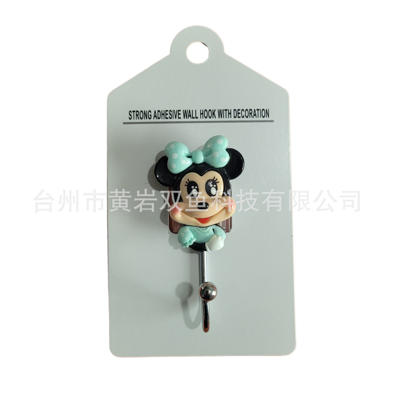 No-Drill Dopamine Hook, Micky Wall Hook, Traceless Adhesive Wall Hook, Mickey Mouse Traceless Hook No-Drill Dopamine Hook, Micky Wall Hook, Traceless Adhesive Wall Hook, Mickey Mouse Traceless Hook
