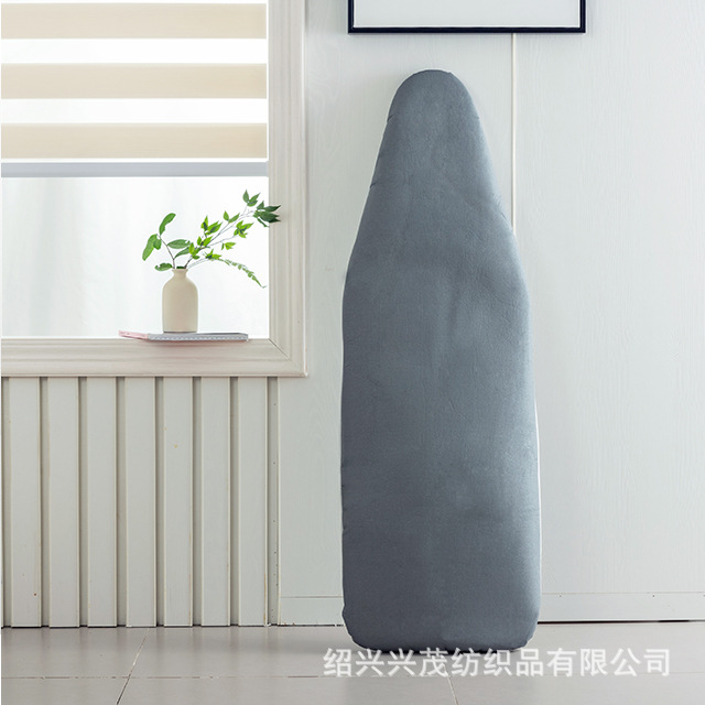 Cubierta de tabla de planchar con recubrimiento de plata Revestimiento de silicona de cerámica de Velcro Aislamiento térmico resistente a altas temperaturas Cubierta de tabla de planchar transfronteriza exclusiva