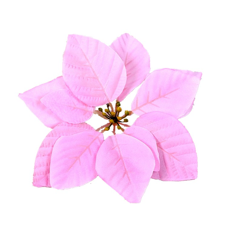 Искусственная poinsettia (Zhaoping), декоративная имитация шелка, 5–10 головок, множество цветов и вариантов горшков