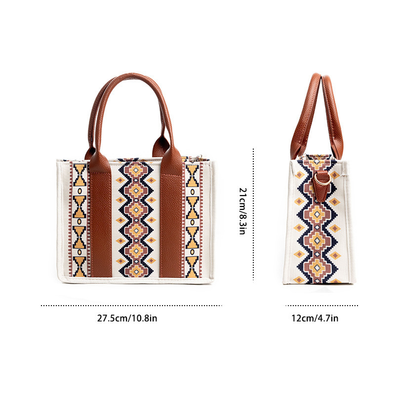 Handbag Western Wallet Women's Tote Bag Shoulder Bag Bohemian Aztec Handbag