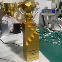 金属树脂水晶奖杯定制公司礼品荣誉颁奖合金镀金银企业比赛活动