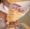 Disposable decorative bags cream squeeze baked cream cream decorative bag extract 100 flowers bag