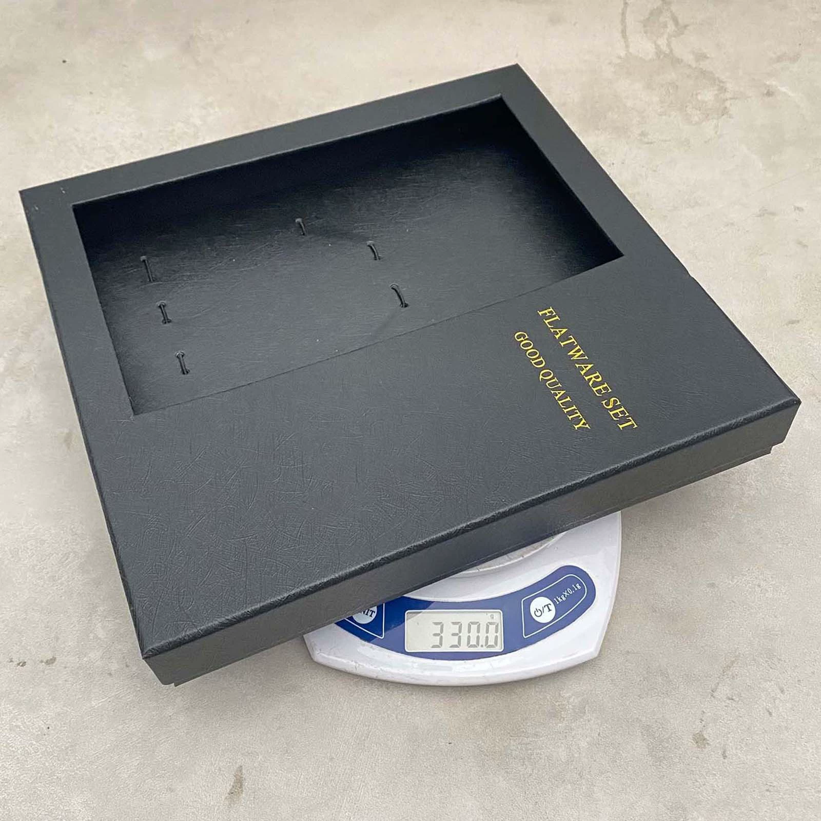 Tableware stainless steel, set for hotel, gift box