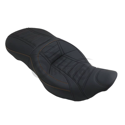 Seat Cushion Seat Integrated Seat – Motorcycle cushion - half-orange