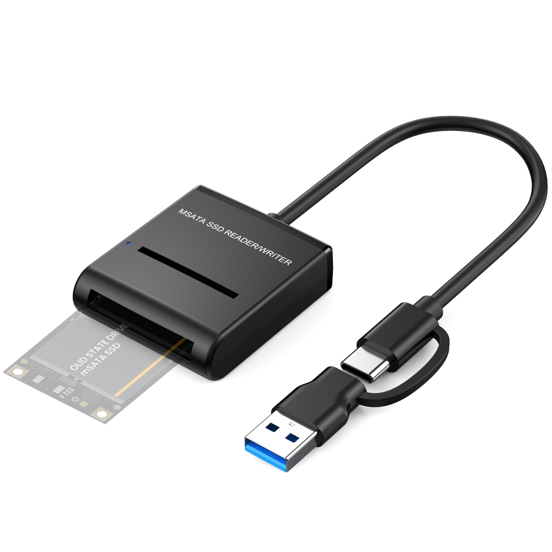 MSATA простой кабель питания для USB3.0 Type-C универсальный