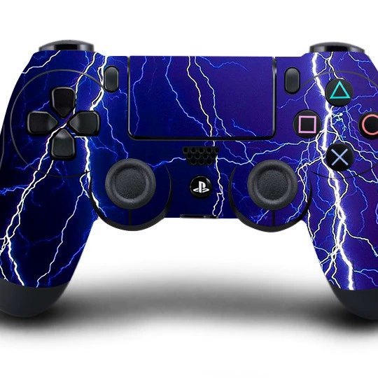 Подходит для PS4 рукоятки пленка, прозрачное складское место, безупречная пленка производитель прямой волос наклейка цветная наклейка случайный 0.5