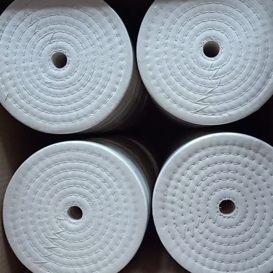 厂家批发加厚白布轮布轮抛光金属抛光镜面首饰打磨轮抛光机