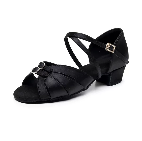 Latin Dance Shoes for Girls and Kidsren White Professional Girls Soft Sole Summer Kidsren's New Dance Shoes for Beginners