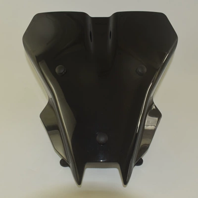 Suitable for Honda CB750 Hornet 25-26, modified motorcycle front windshield (Motorcycle front windshield) - smoked-black