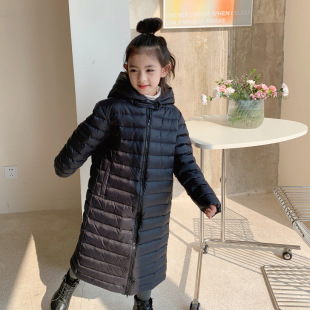 [Clearance] in stock 2023 Winter New Neutral Children Thickened Joker Long Down Jacket
