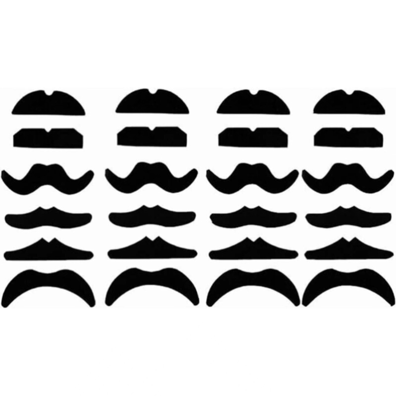 Bulk OPP simulation short hair fake beard suit party photo props dance dress beard factory wholesale Bulk OPP simulation short hair fake beard suit party photo props dance dress beard factory wholesale