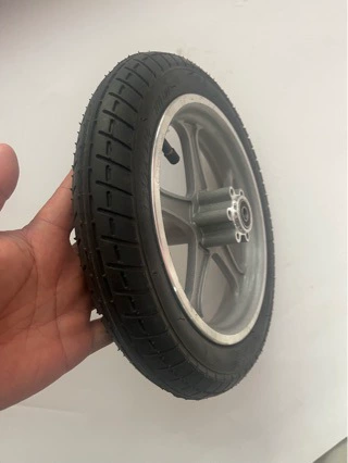 12x2.25 дюймов резиновые надувные колеса алюминиевые диски с дисковыми отверстиями для тормоза детские колеса 12 дюймов велосипедные колеса