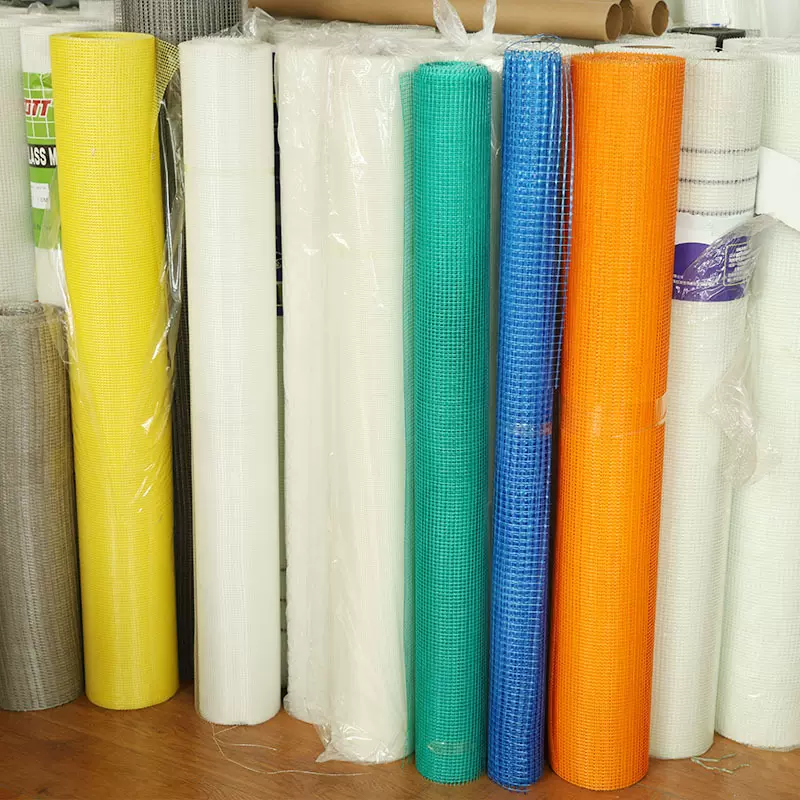 4.5目玻纤网格布工地内外墙自粘玻璃纤维网格带装修抗碱接缝网格