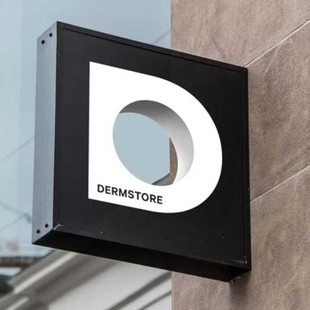 Etsy Seller Dropshipping Creative Double-Sided Acrylic Blister Light Box Convenience Store Cafe Light Box