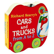 英文原版繪本斯凱瑞汽車與貨車Richard Scarry&#39;s Cars and Trucks