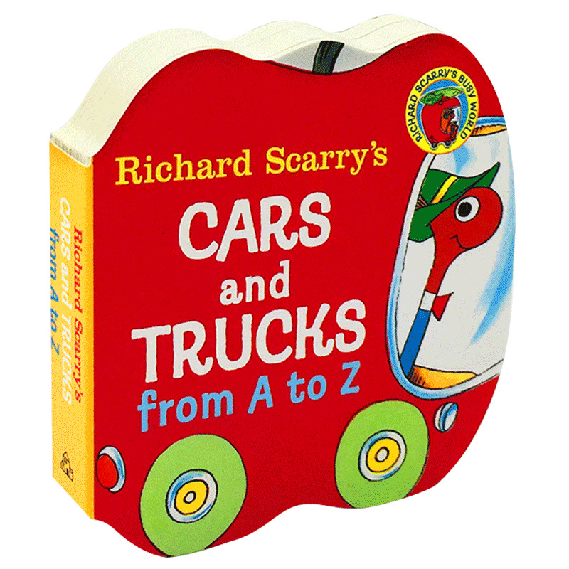 英文原版绘本斯凯瑞汽车与货车Richard Scarry's Cars and Trucks