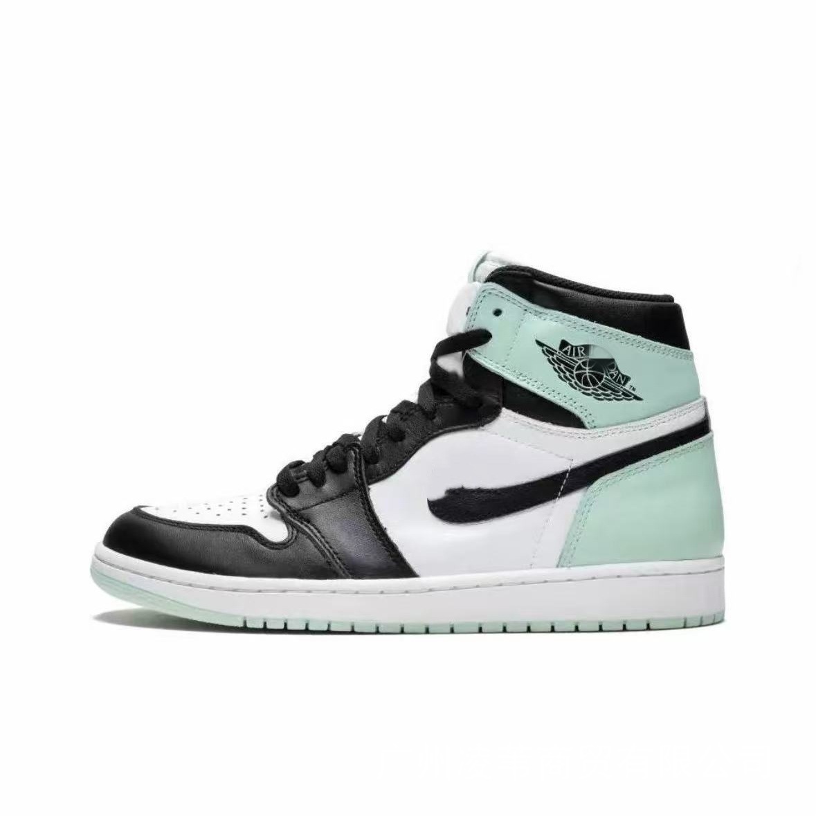 Comercio exterior AJ1 zapatos blancos y negros panda zapatos de baloncesto de alto tamaño Joe1 azul blanco puro de Carolina del Norte pareja zapatos casuales image 9