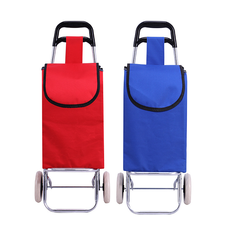 Carrito de compras portátil para comprar verduras, carro de mano, escaleras plegables, pequeño remolque, pequeño carro doméstico, carro de tracción