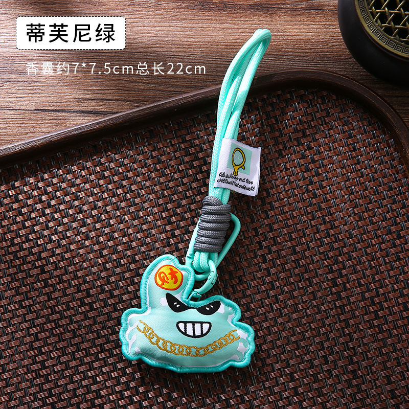 中秋刺绣螃蟹包包挂件香包节日礼品车载香囊挂饰保平安护身符福袋|undefined