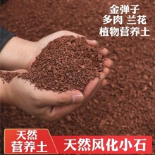 四川天然风化石颗粒多肉金弹子兰花透气生根渗水酸性营养土