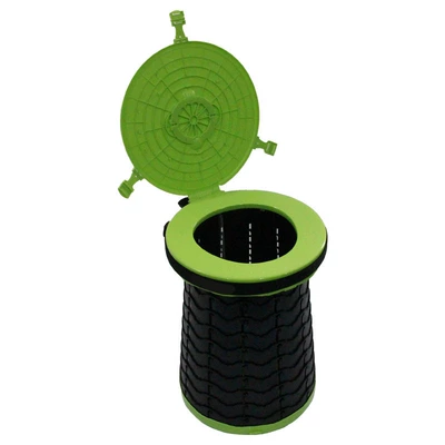 Kempinq və səyahət – mobile emergency toilet adjustable - standard-fruit-green