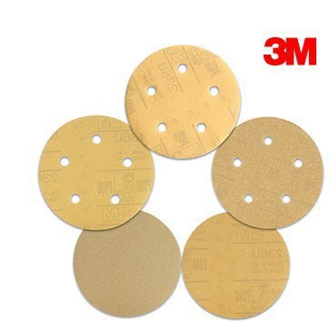 3M 236U шлифовальный диск с бархатной основой, оригинальный круглый пневматический полировальный диск, специальная полировальная ткань с бархатной основой