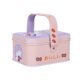 In stock tinplate portable iron box biscuit snack candy storage iron can Children's Day gift storage box Christmas