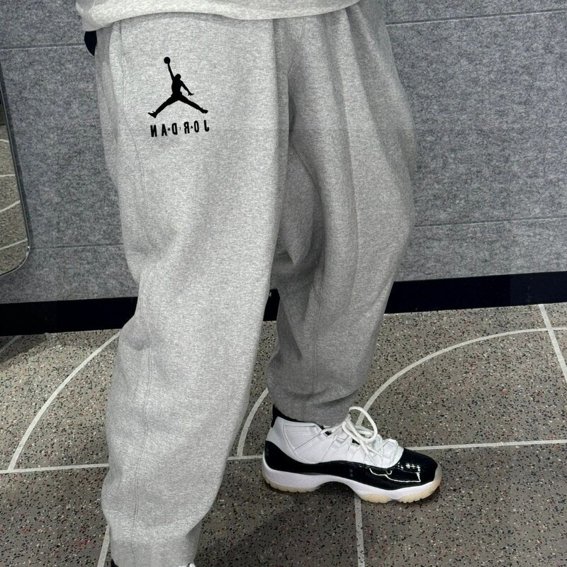 Spring New Overseas Hot-Selling Aj Jordan Men's Classic Sweatpants Jumpman Letter Print Couple's Jogger Sports Pants Spring New Overseas Hot-Selling Aj Jordan Men's Classic Sweatpants Jumpman Letter Print Couple's Jogger Sports Pants