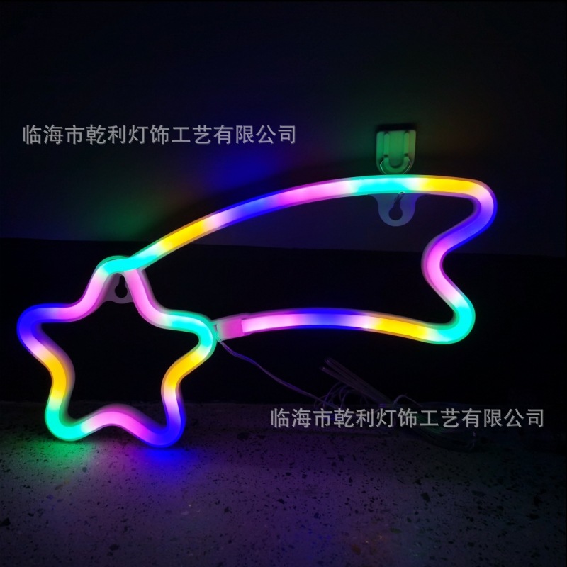 Luz LED con forma de neón, letra luminosa, luz decorativa, barra creativa, luz decorativa con estilo ins, luz nocturna para habitación