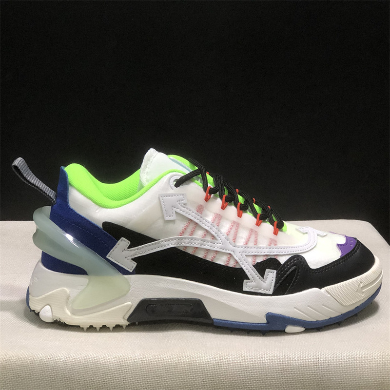Cross-Border Foreign Trade Off White Men's and Women's Height-Increasing Dad Shoes Arrowhead Outdoor Running Shoes Thick-Soled Trail Sports Shoes Cross-Border Foreign Trade Off White Men's and Women's Height-Increasing Dad Shoes Arrowhead Outdoor Running Shoes Thick-Soled Trail Sports Shoes