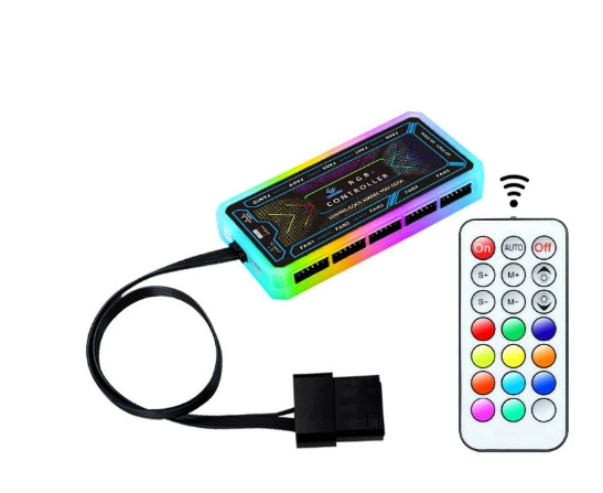 Кулер‑вентилятор Case Cloud‑1200, 120 мм, RGB подсветка, бесшумные опции с управлением температурой