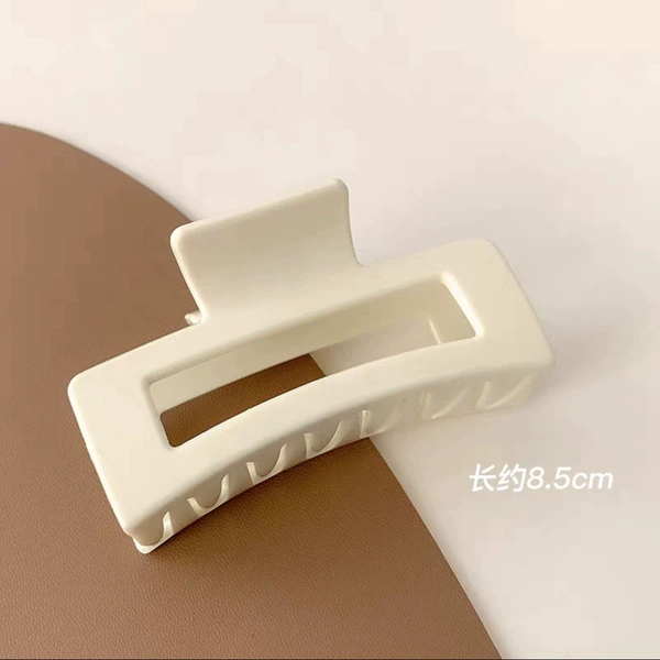 Rice white/square 8.5 cm