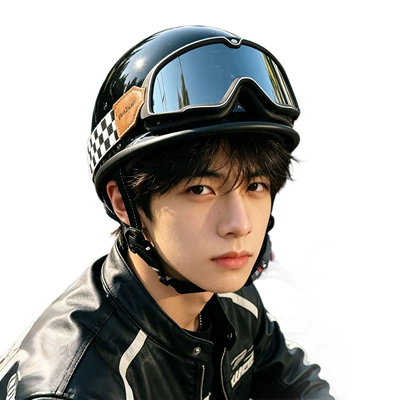 Motosiklet kaskı (dəbilqə): Motorcycles, Summer Half Helmet