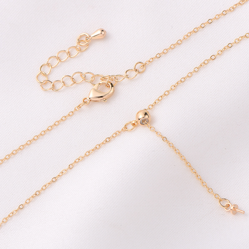 Colar choker de pérolas com fecho magnético para mulher_voghion.com