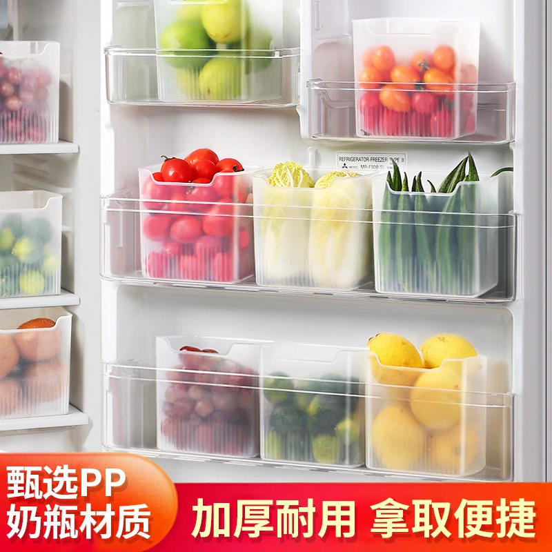 Ящик для хранения боковой двери холодильника, упаковка, отделочный артефакт внутри боковой двери для хранения свежих продуктов, ящик для кухни