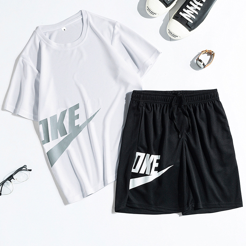 summer nk leisure time Trend suit ventilation Sweat