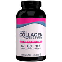 Supercolagen3-in-1 with Biotin 360 Tablets colagenpils