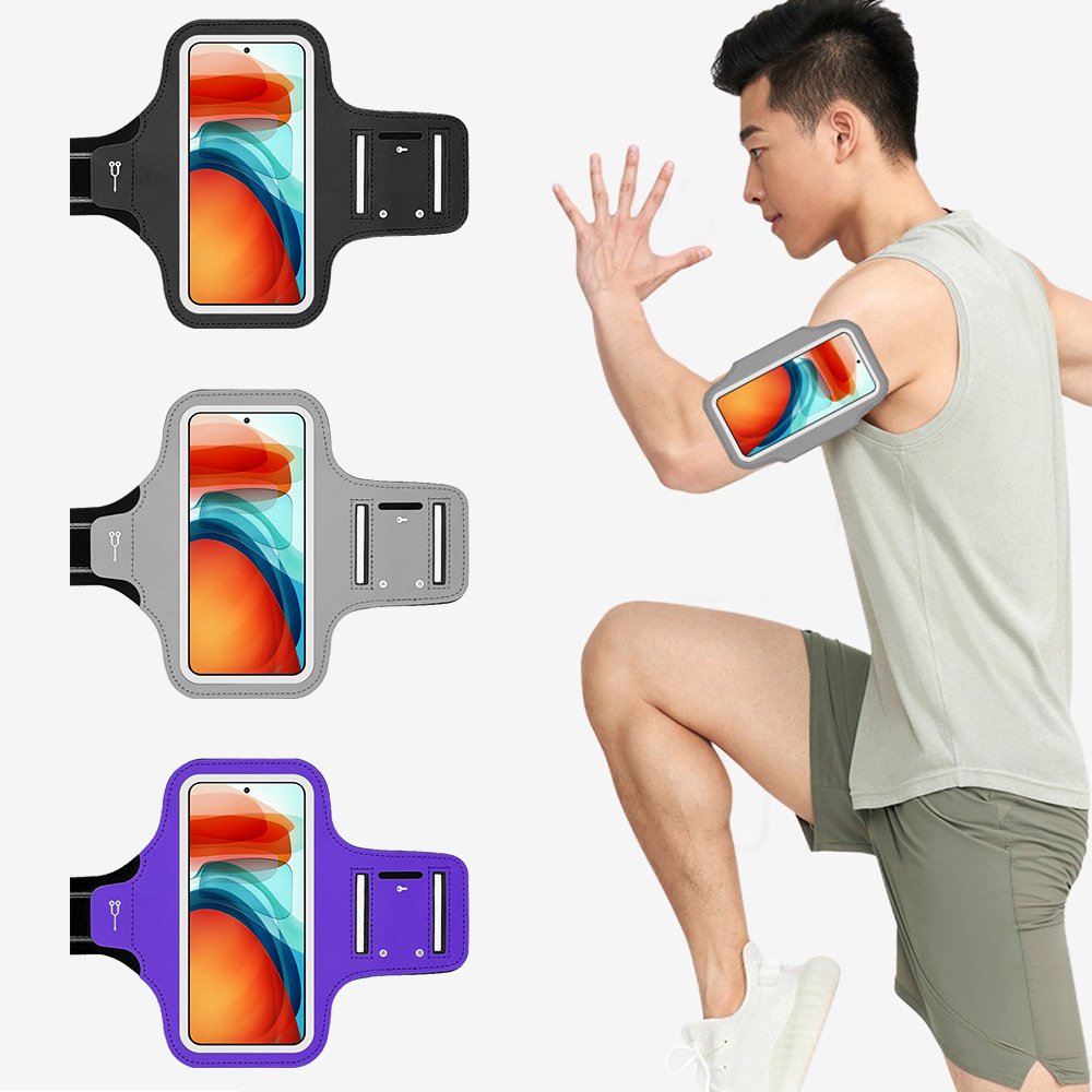 48g Weight Buckle Closure Type / Strap Type Arm bag Bags Type Unisex Solid Color PVC Pu Leather Lycra Diving Material Buckle Arm Bag