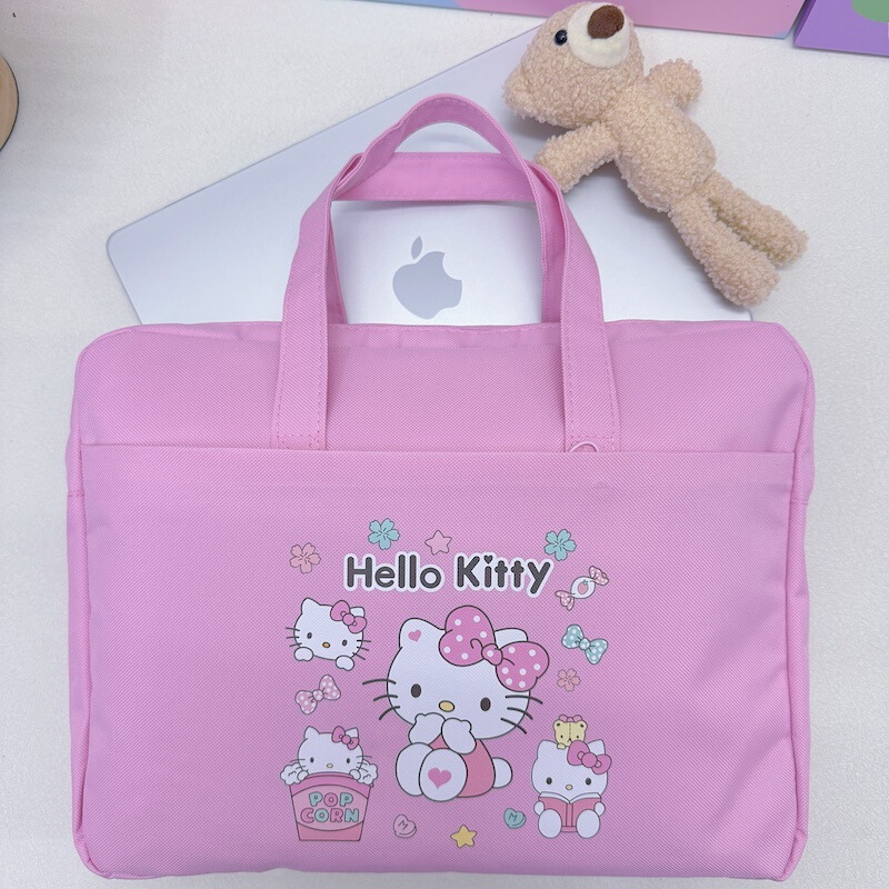 Foreign Trade Hello Kitty Horizontal Computer Bag, Tutoring Bag, Handbag, Notebook Commuting Bag, Kt Cat Student Storage Bag Foreign Trade Hello Kitty Horizontal Computer Bag, Tutoring Bag, Handbag, Notebook Commuting Bag, Kt Cat Student Storage Bag