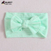 Jewelry, children's hair accessory, nylon headband with bow, European style